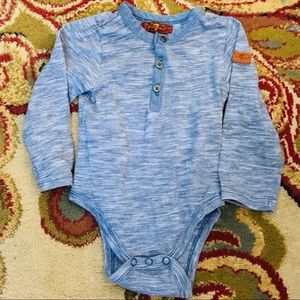 7 For All Mankind Henley Onesie